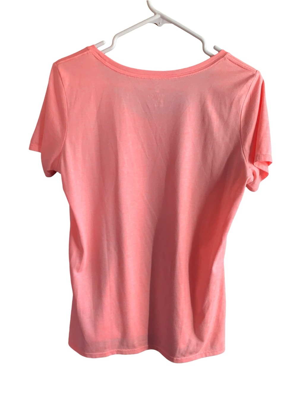 Nike Coral Pink Short-Sleeve Dri-FIT Tee Size M - Picture 6 of 6